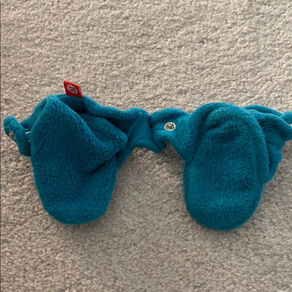 Teal 3m zutano booties